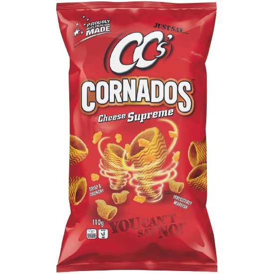 CC's Cornados Corn Chips 110g