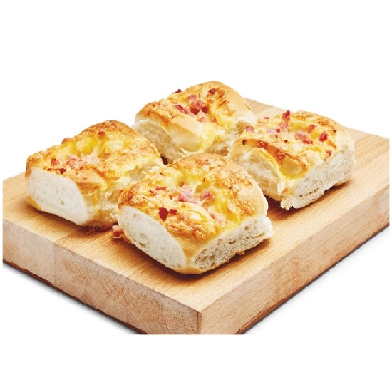 Cheese & Bacon Rolls Pk 4#