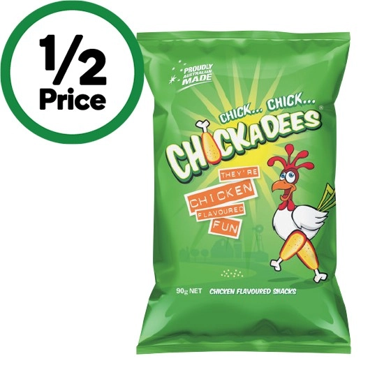 Chickadees Chicken Flavoured Snacks 90g