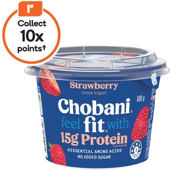 Chobani Fit High Protein Yogurt No Added Sugar Assorted Varieties 680g