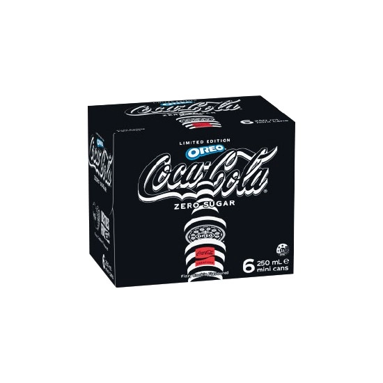 Coca-Cola Classic, Zero Sugar or Diet Soft Drink Varieties 6 x 250ml