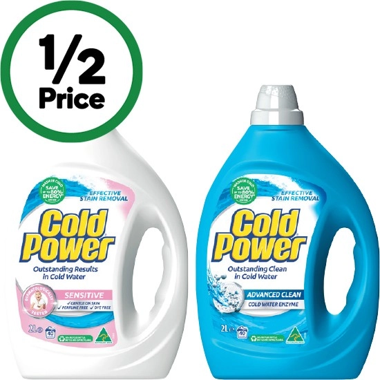 Cold Power Laundry Liquid 2 Litre