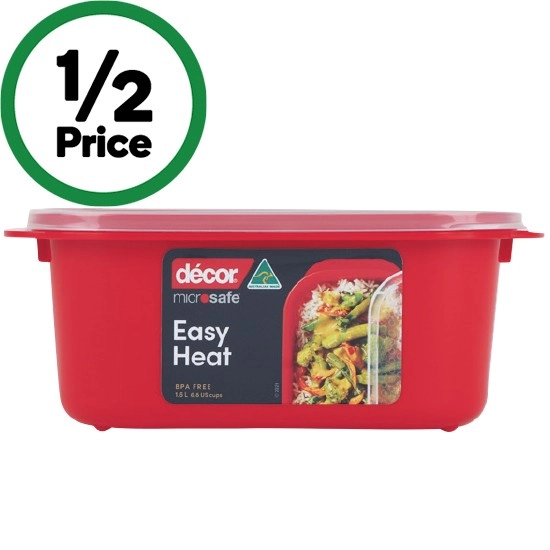 Decor Microsafe Oblong 1.6 Litre