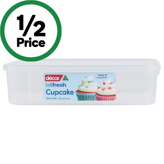 Decor Tellfresh Cupcake Storer 4 Litre