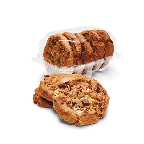 Dreamy Choc, Oatmeal & Raisin or White Choc & Macadamia Cookie Varieties Pk 5#