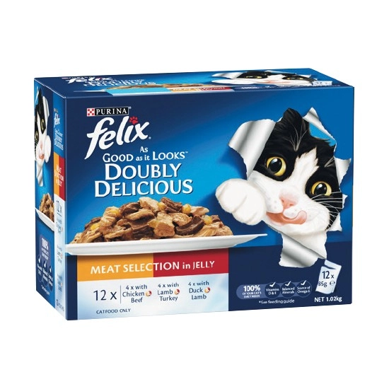 Felix Wet Cat Food Pk 12 x 85g