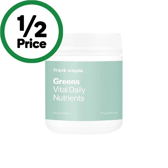 Frank Simple Greens Vital Daily Nutrients 210g~