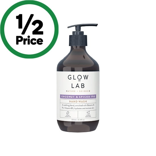 Glow Lab Hand Wash Pump 300ml