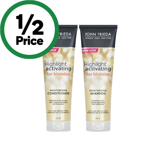 John Frieda Premium Shampoo or Conditioner 250ml