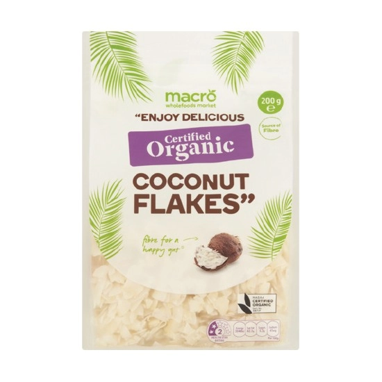 Macro Organic Coconut Flakes 200g – From the Health Food Aisle