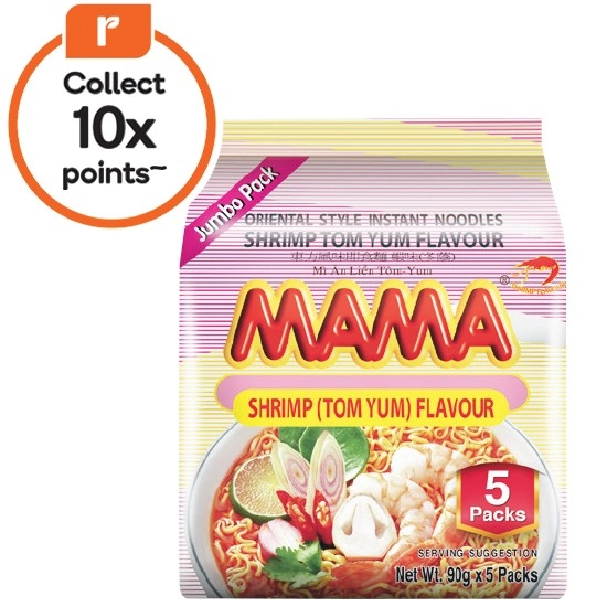 Mama Jumbo Noodles Pk 5 x 90g