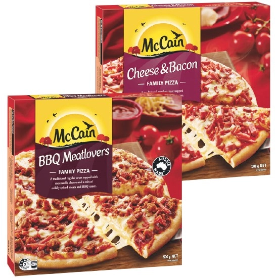 McCain Family Pizza 490-500g