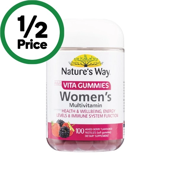 Nature's Way Vita Gummies Women's Pk 100~