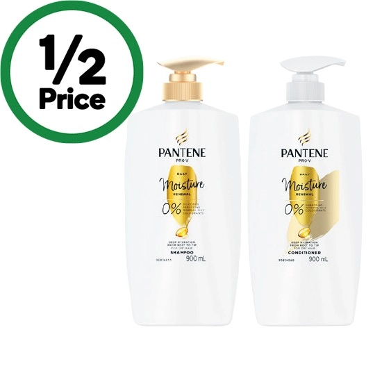 Pantene Pro-V Shampoo or Conditioner 900ml