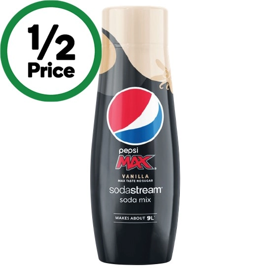 Pepsi Max Sodastream Soda Mix 440ml