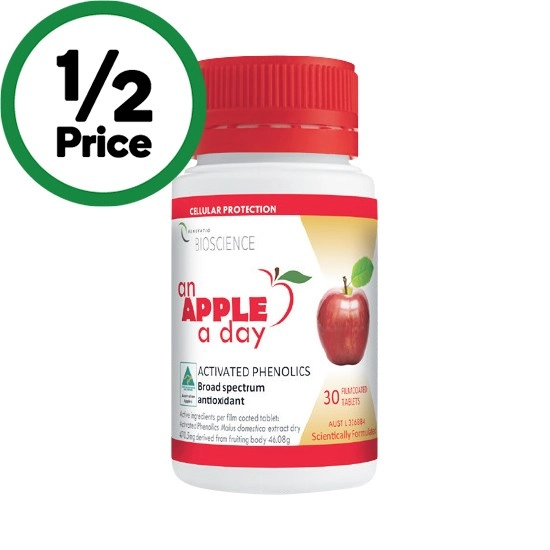 Renovatio Bioscience an Apple a Day Tablets Pk 30~