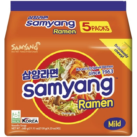 Samyang Ramen 600g Pk 5