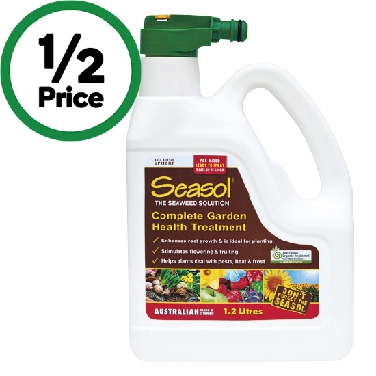 Seasol Complete Garden Health Treatment Hose On 1.2 Litre