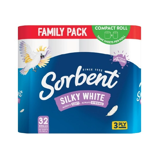 Sorbent Toilet Tissue Pk 32