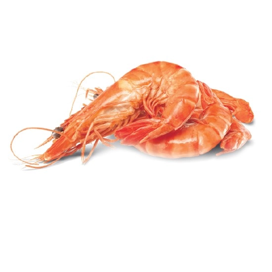 Thawed Medium Cooked Australian Tiger Prawns