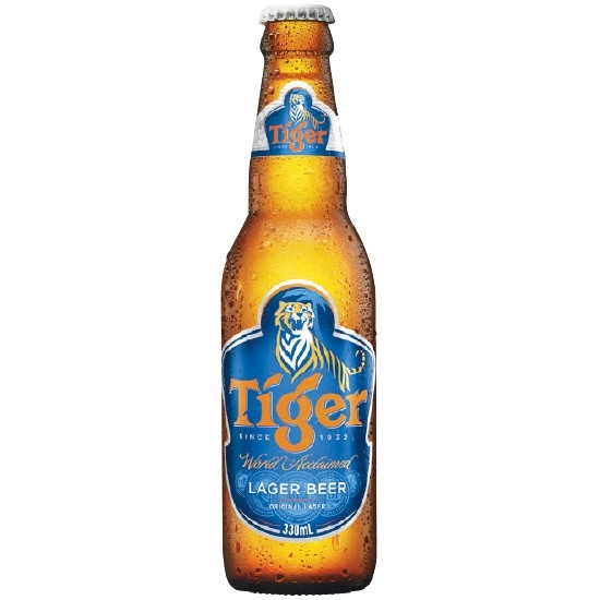 Tiger Bottles 6x330ml