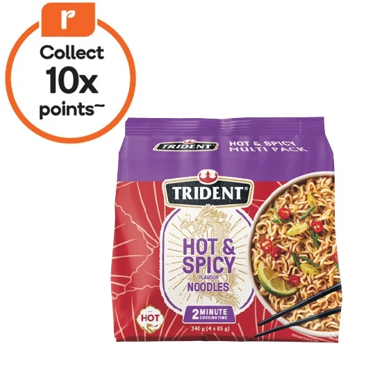 Trident Instant Noodles 340g Pk 4