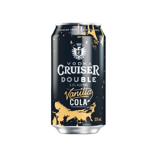 Vodka Cruiser Double Vanilla Cola Cans 4x375ml