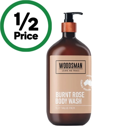 Woodsman Body Wash 1 Litre