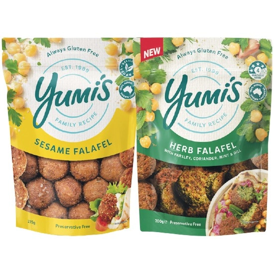 Yumi's Falafel Varieties 200-260g