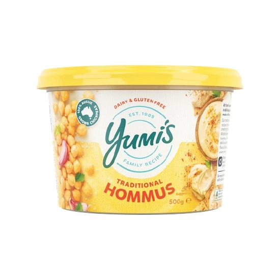 Yumi's Traditional Hommus 500g – From the Fridge