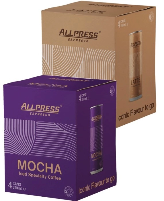 Allpress Coffee 4x240mL