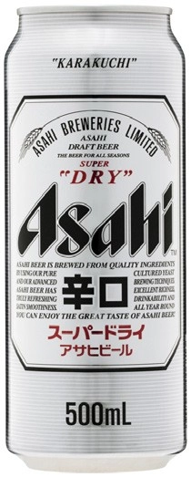 Asahi Super Dry Cans 6x500mL