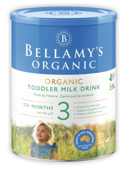 Bellamy's Organic Toddler Milk Drink Stage 3 900g