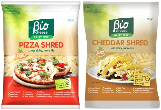 Bio Cheese Cheddar or Pizza Shred 200g