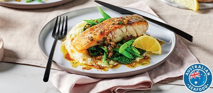 Coles Australian Fresh Barramundi Portions Skin On