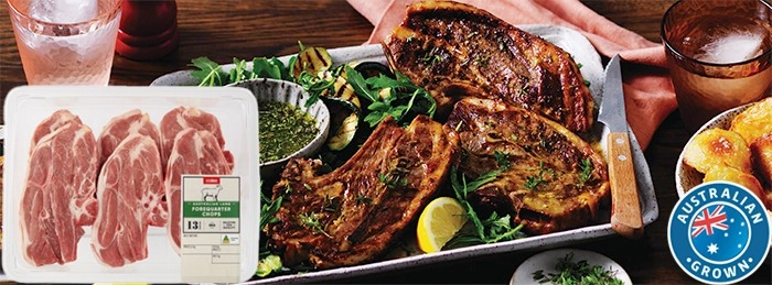 Coles Australian Lamb Forequarter Chops