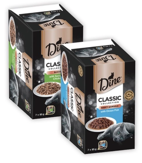 Dine Daily Cat Food 7x85g