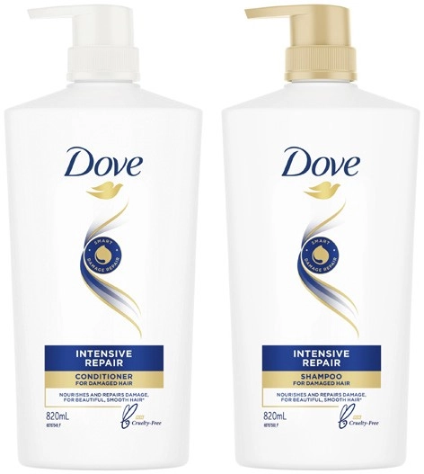 Dove Shampoo or Conditioner 820mL