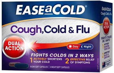 Ease a Cold Capsules Cough, Cold & Flu 24 Pack^