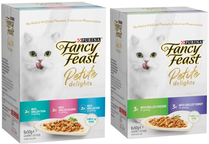 Fancy Feast Petite Delights Cat Food 6x50g