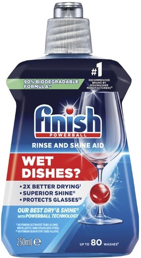 Finish Rinse & Shine Aid 250mL