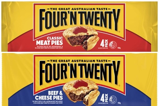 Four'N Twenty Frozen Meat Pies 4 Pack 700g