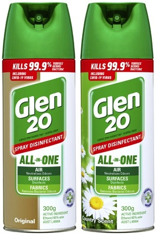 Glen 20 Disinfectant Spray 300g