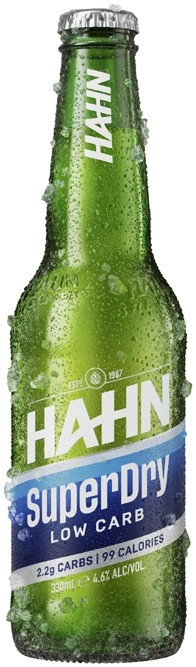 Hahn Super Dry Bottles 6x330mL