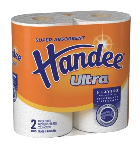 Handee Ultra Paper Towel 2 Pack