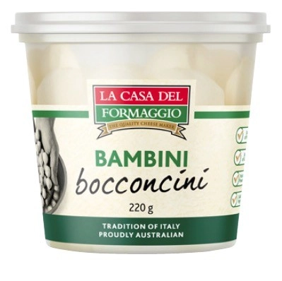 La Casa Del Formaggio Bocconcini 220g