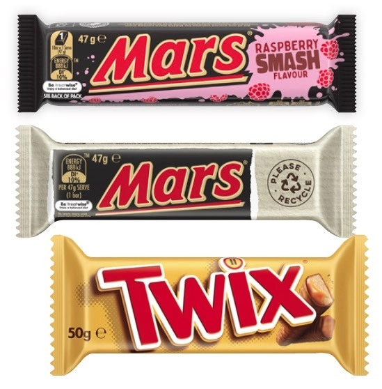 Mars Chocolate Bar 30g-56g