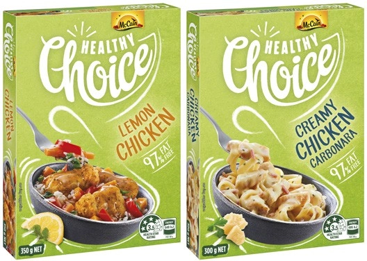 McCain Healthy Choice Frozen Meals 300g-350g