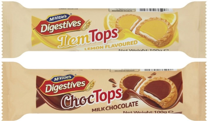 McVitie's Digestives Tops Biscuits 100g