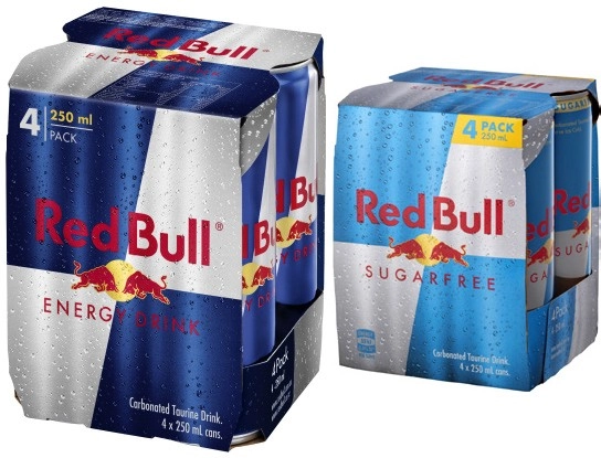 Red Bull Energy Drink 4x250mL